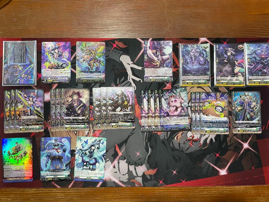 ヴァンガード ナイトローゼ デッキ パーツ付き