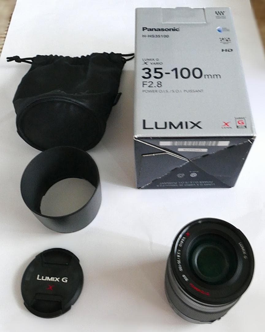 美品 パナソニック LUMIX G X VARIO 35-100mm F2.8