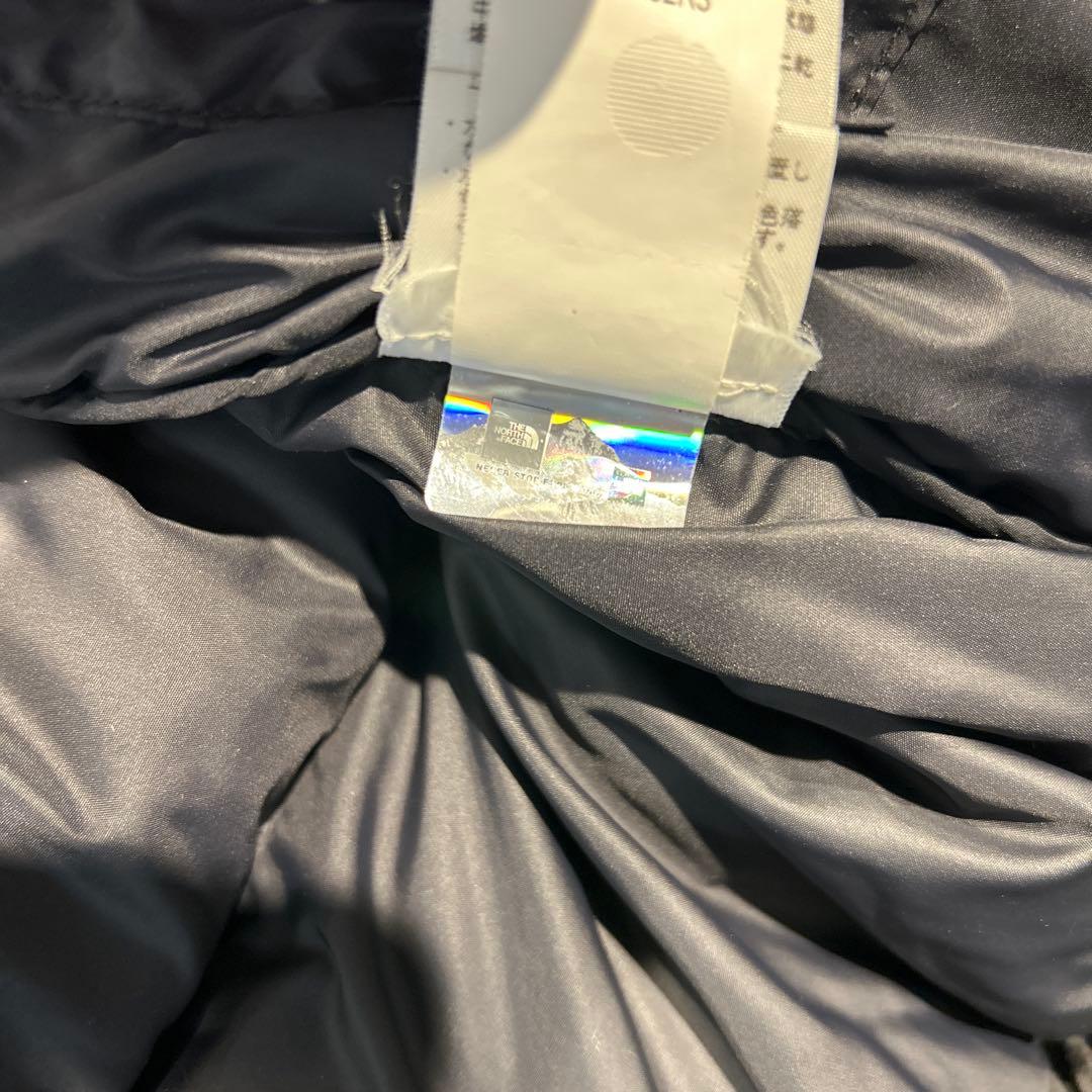 22AW ノースフェイスx シュプリームブラックダウンジャケット　コラボ
