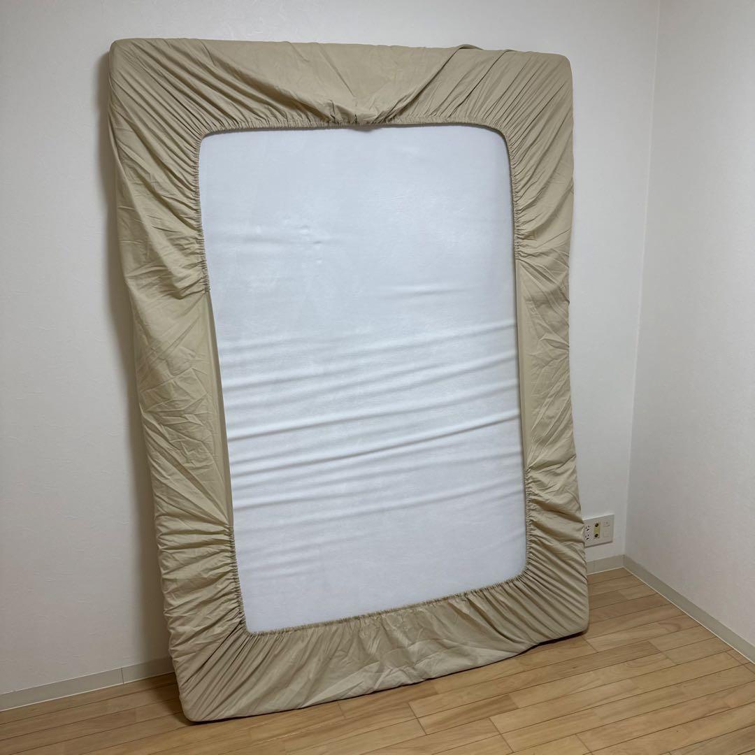 【値下中】モットンマットレス　ダブルサイズ　ハード（280N） ＋ ニトリシーツ