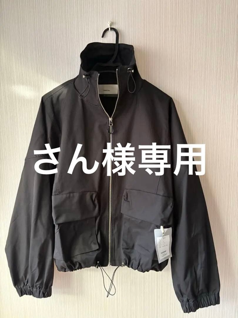 【新品未使用】TODAYFULスタンドカラージップブルゾン38