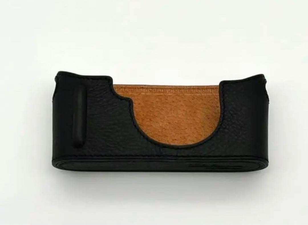 新品 本革カメラケース LEICA ライカ 3f/3c/Ⅲf/Ⅲc用 ブラック