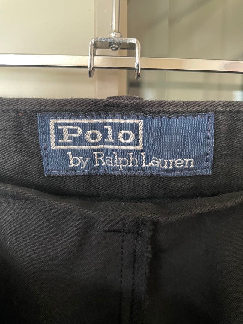 90s Polo Ralph Lauren ブラック チノパン