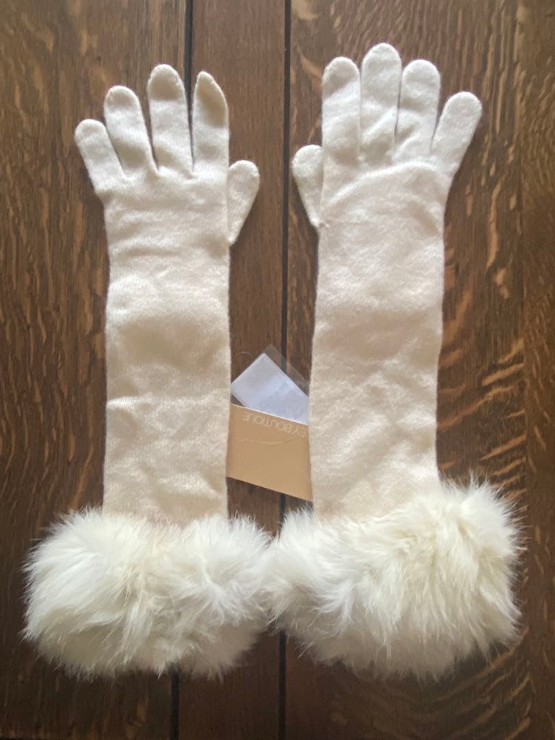 フォクシー　ファー付き手袋
