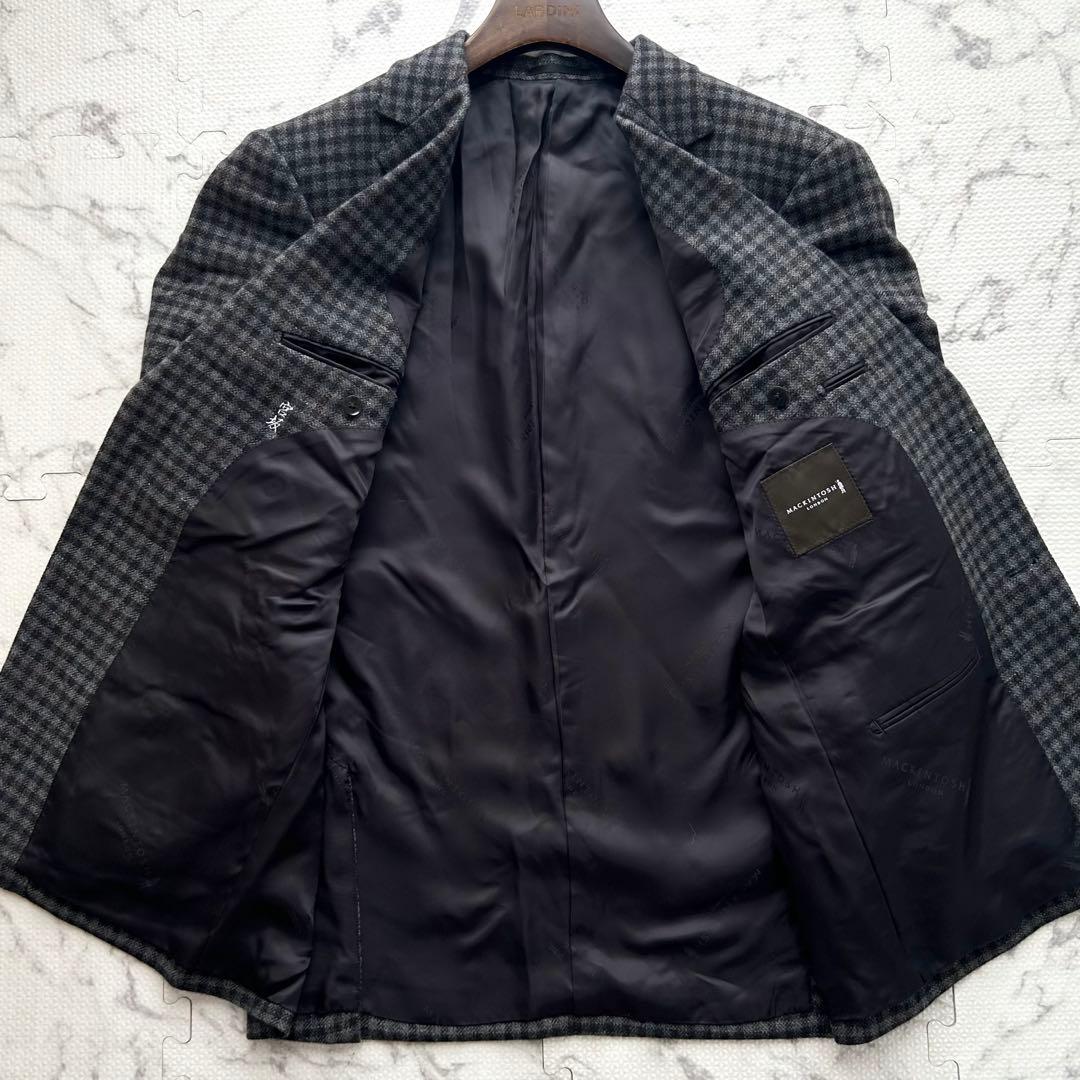 極美品✨マッキントッシュロンドン カシミヤ100% テーラードジャケット L位