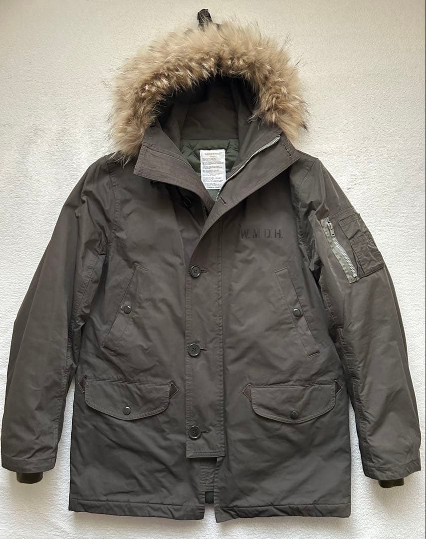 ワコマリア wackomaria N3B ミリタリージャケット モッズコート