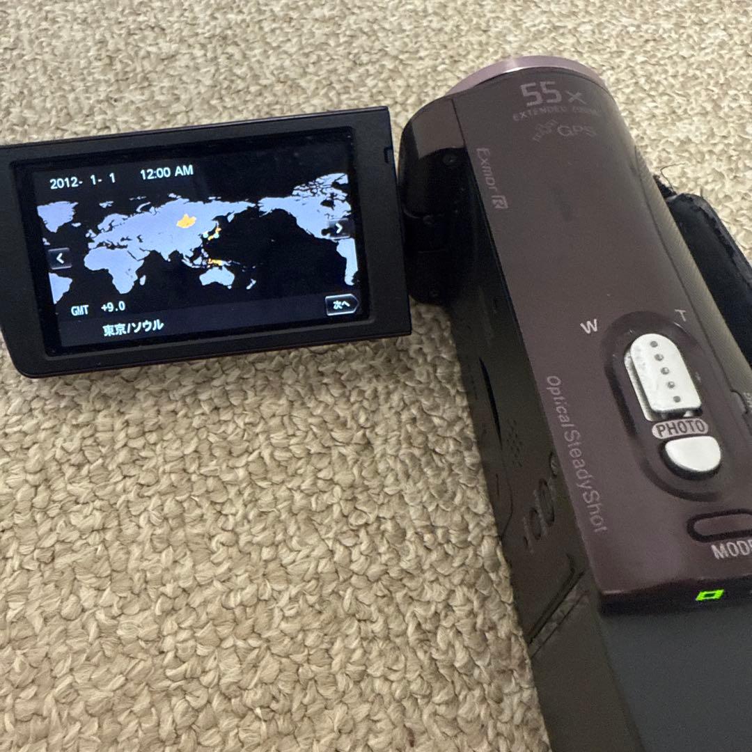 【動作確認ＯＫ】SONY　Handycam　HDR-CX270 ブラウン　箱あり