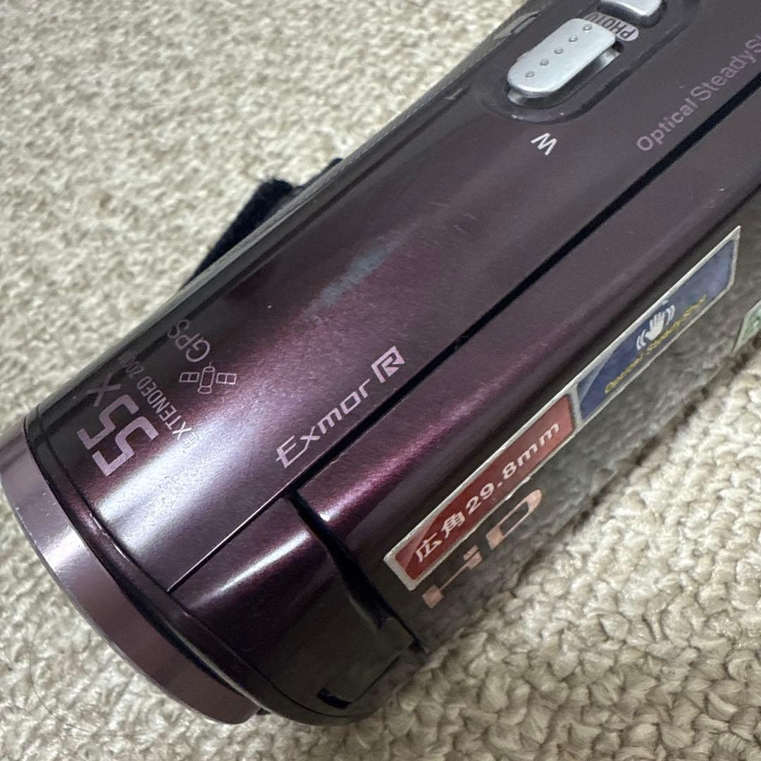 【動作確認ＯＫ】SONY　Handycam　HDR-CX270 ブラウン　箱あり