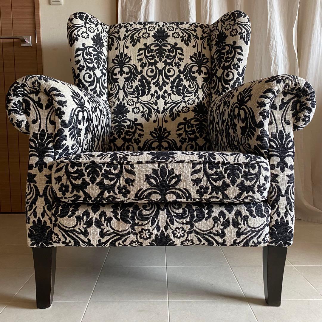 北欧　ドミシール　椅子　ソファ　ドイツ製　Domicil ラグジュアリー　ロココ