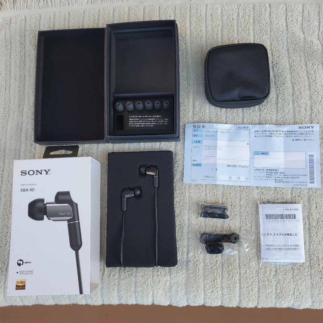 SONY インナーイヤーレシーバー XBA-N1