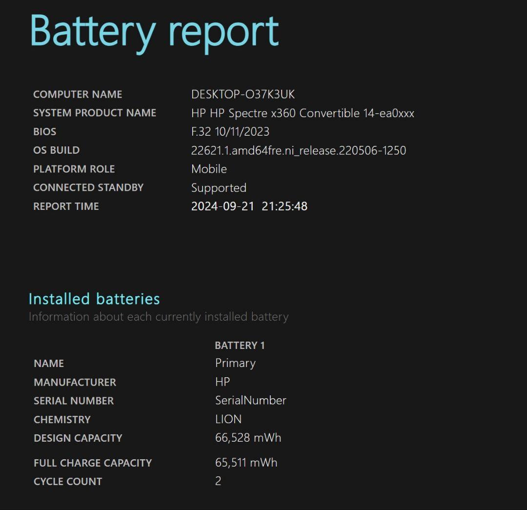HP Spectre x360 i7 14-ae0000 ポセイドンブルー