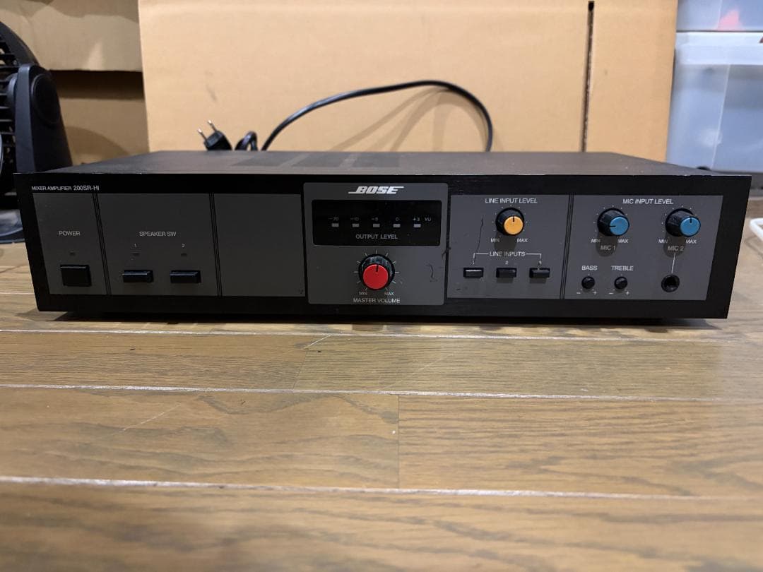 BOSE MIXER AMPLIFIER 200SR-HI 通電動作確認済み