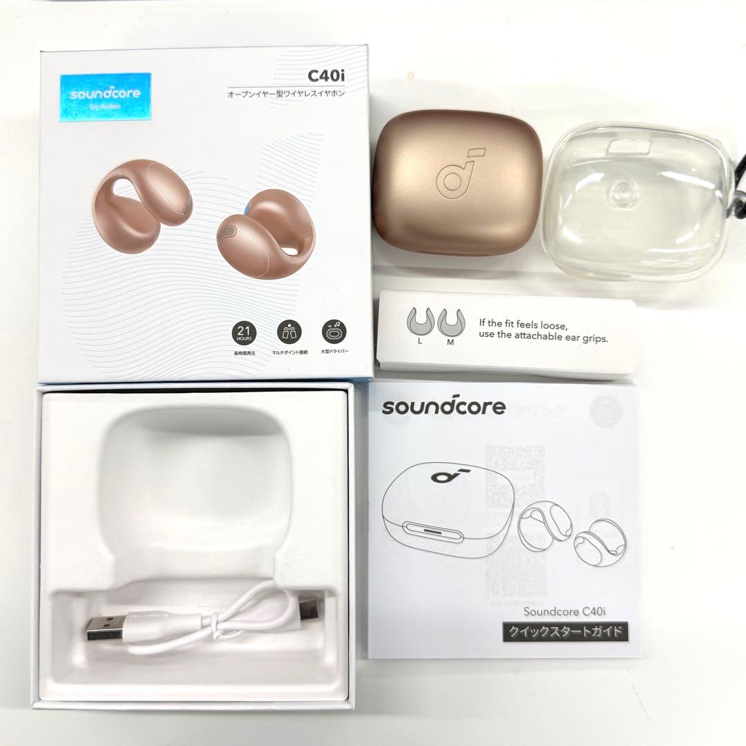 Anker Soundcore C40i ワイヤレスイヤホン＊ローズゴールド