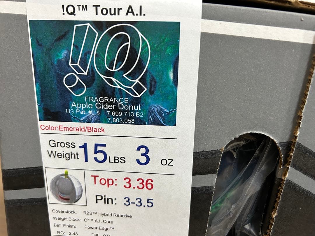 送料込み【新品】IQツアーA.I.　ストーム　15ポンド3オンス　27