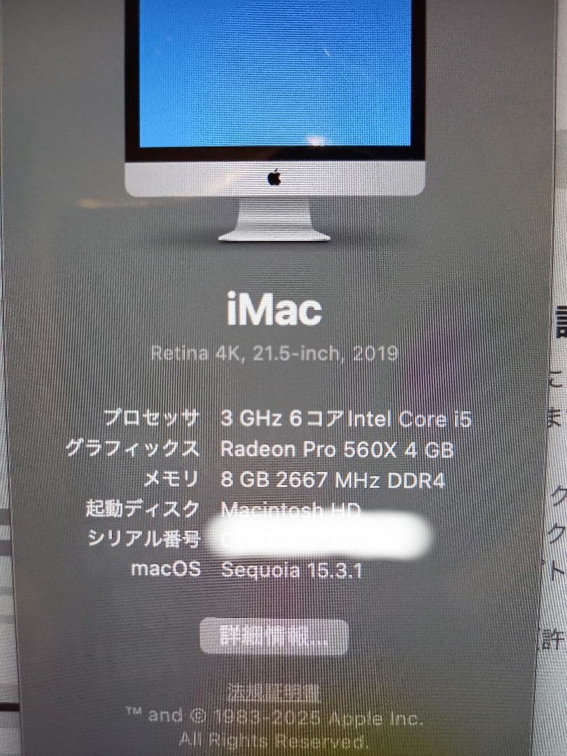 Apple iMac シルバー キーボード・マウス付き