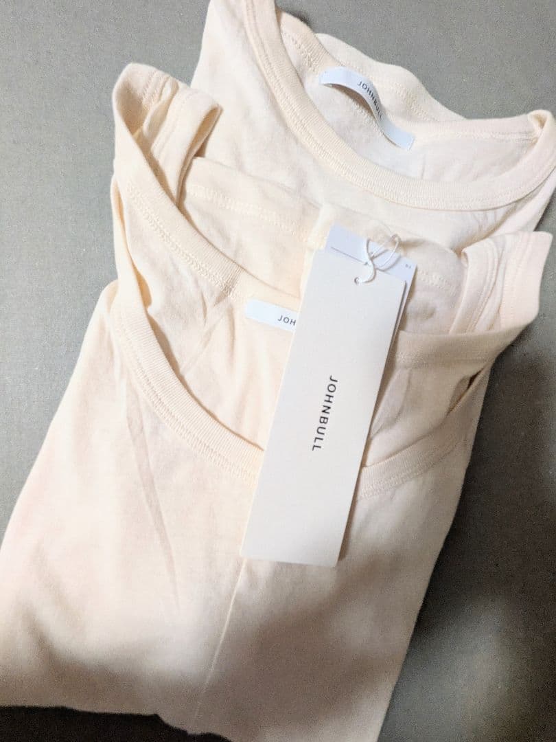 【新品】JOHNBULL　レイヤーコットン　カットソー(2点セット)