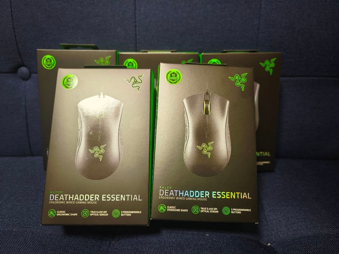 【新品未開封】Razer DeathAdder Essential 5個セット