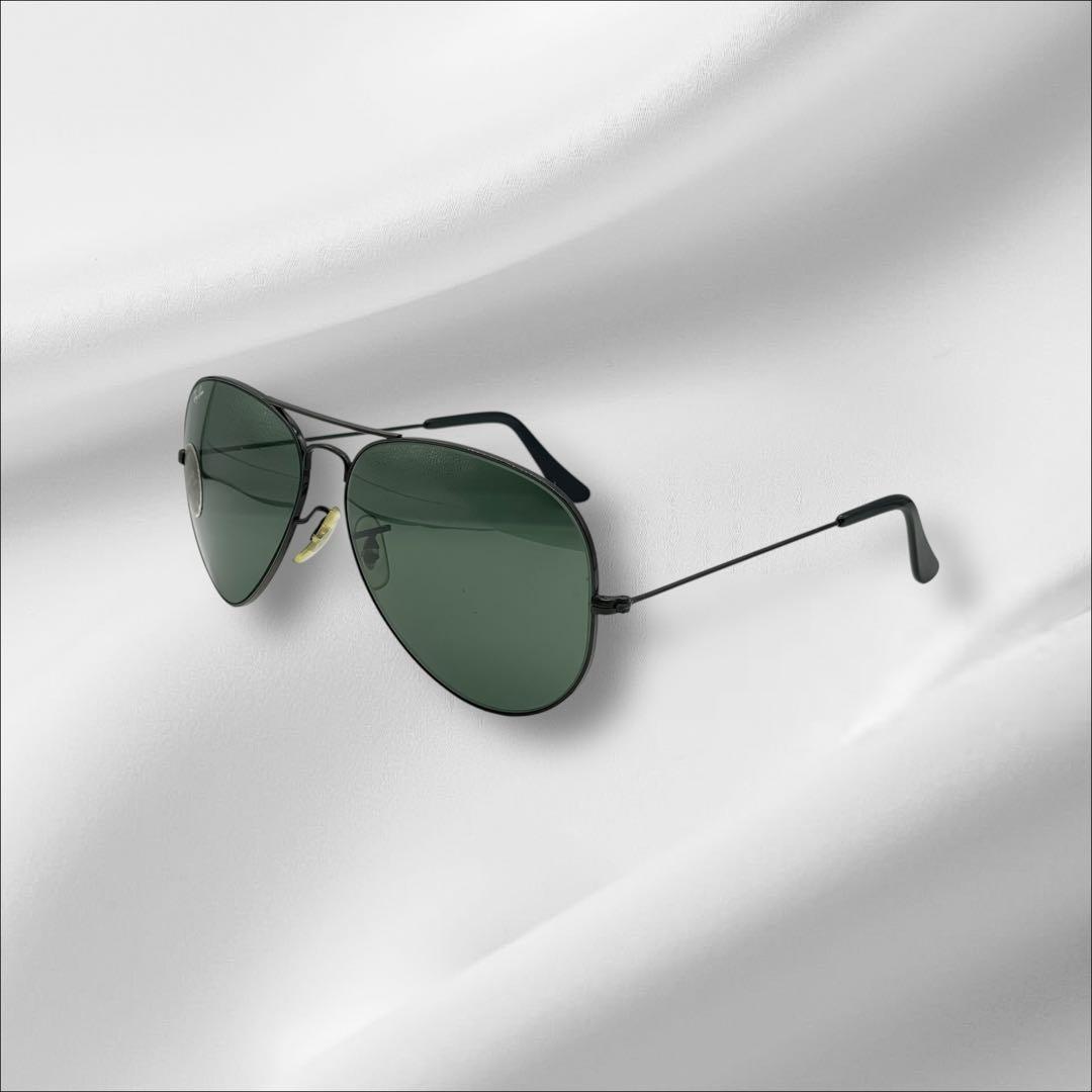 【美品】 B&L ボシュロム レイバン サングラス ブラックフレーム