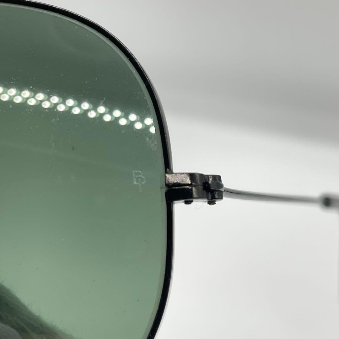 【美品】 B&L ボシュロム レイバン サングラス ブラックフレーム