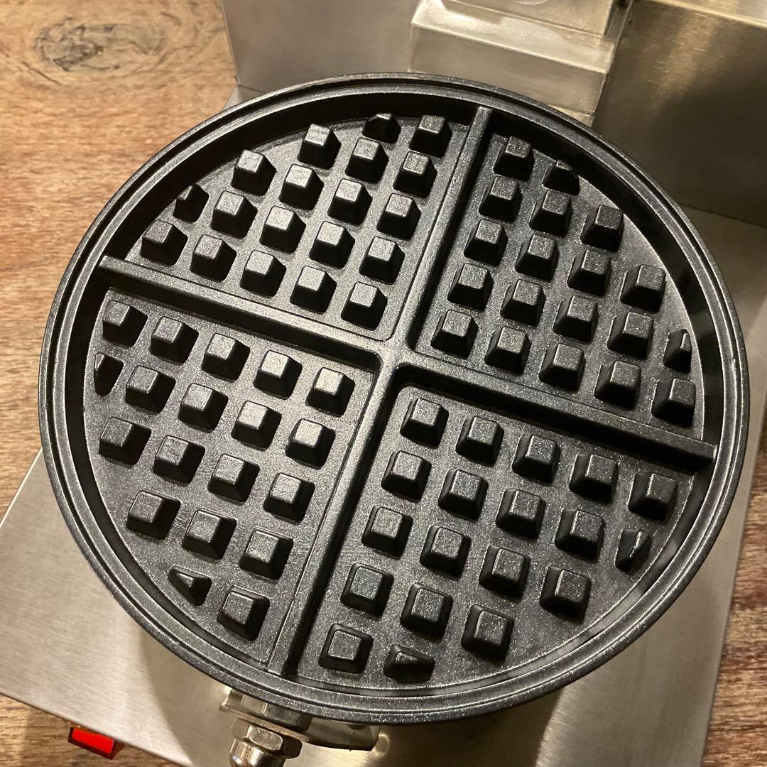 極美品！ワッフルメーカー ワッフルマシン 電気 60Hz パンケーキ 業務用