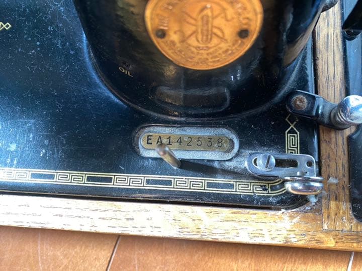 アンティークミシン　シンガーミシン