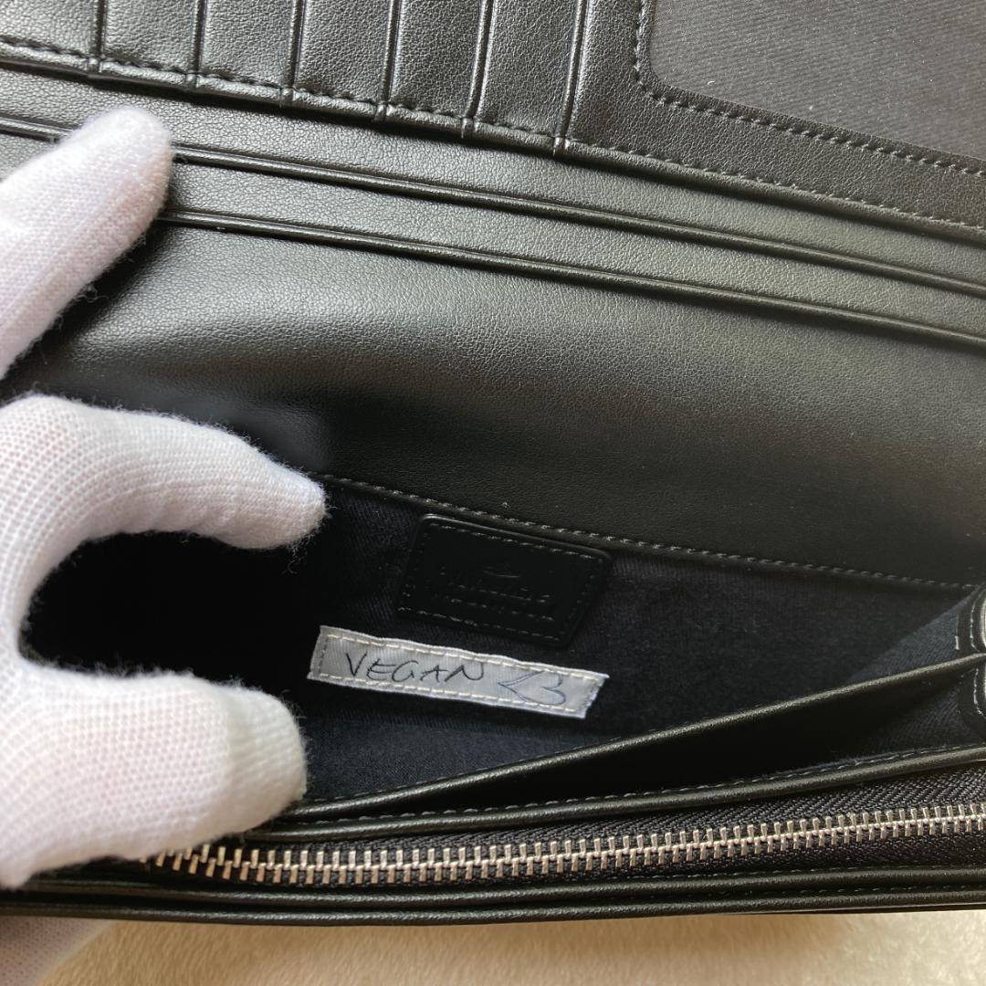 1163 新品未使用 ヴィヴィアン ウェストウッド 長財布 ブラック ①