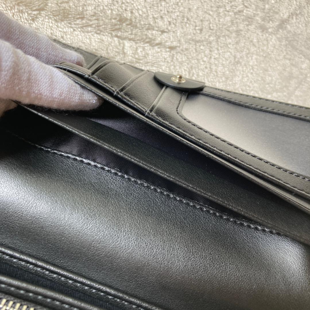 1163 新品未使用 ヴィヴィアン ウェストウッド 長財布 ブラック ①