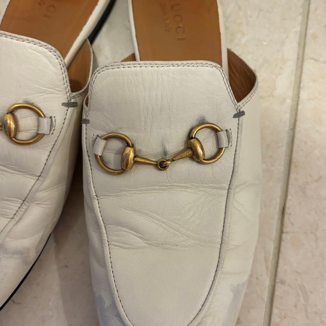 GUCCI レザースリッパ