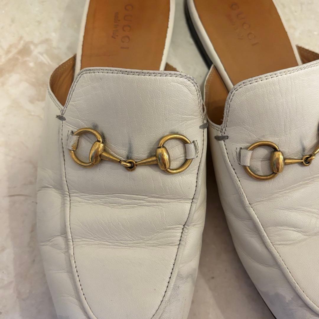 GUCCI レザースリッパ