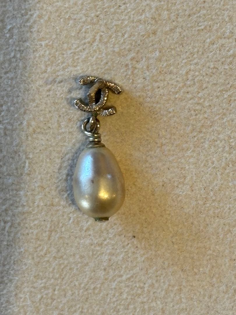 CHANEL シャネル ピアス ココマーク パール 片耳