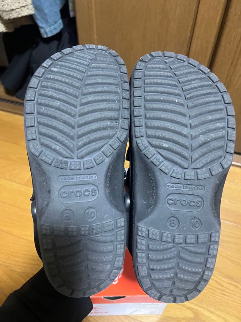 crocs beams サボサンダル