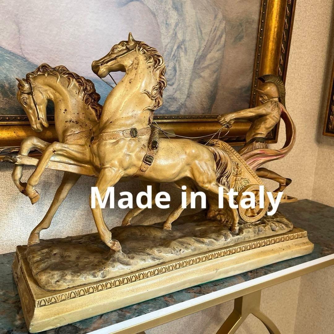【更に値下げしました】アンティーク調チャリオット《Made in Italy》