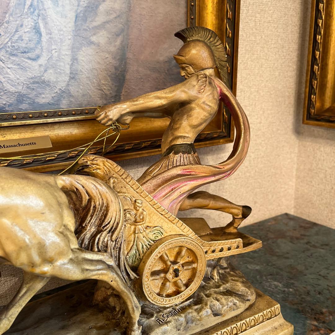 【更に値下げしました】アンティーク調チャリオット《Made in Italy》