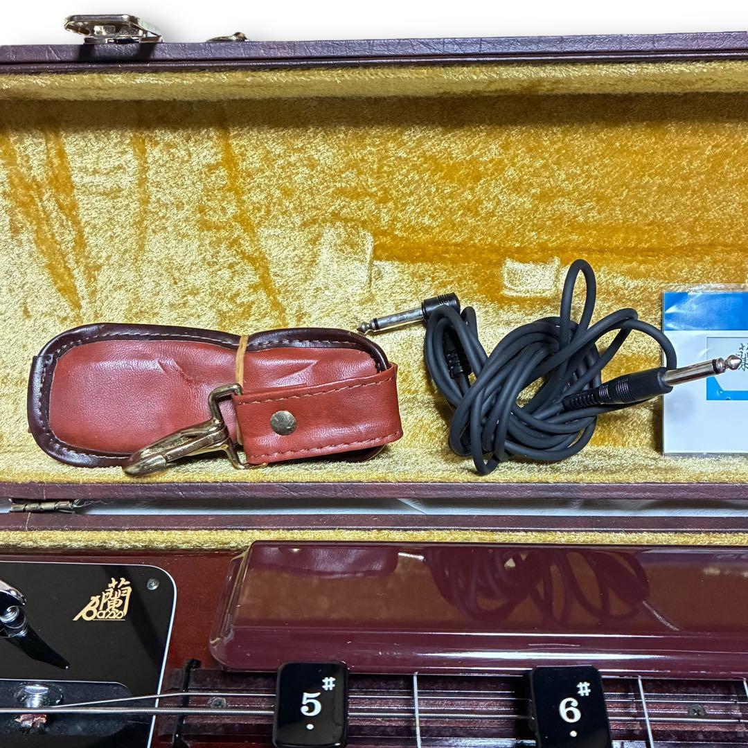 SUZUKI 電気大正琴 蘭BASS バス ベース 低音 希少 美品 専用ケース