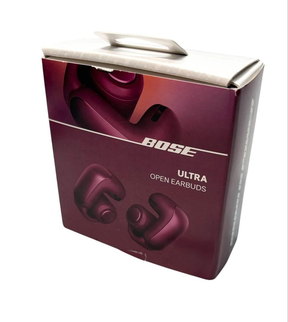 【美品】Bose Ultra Open Earbuds ディーププラム