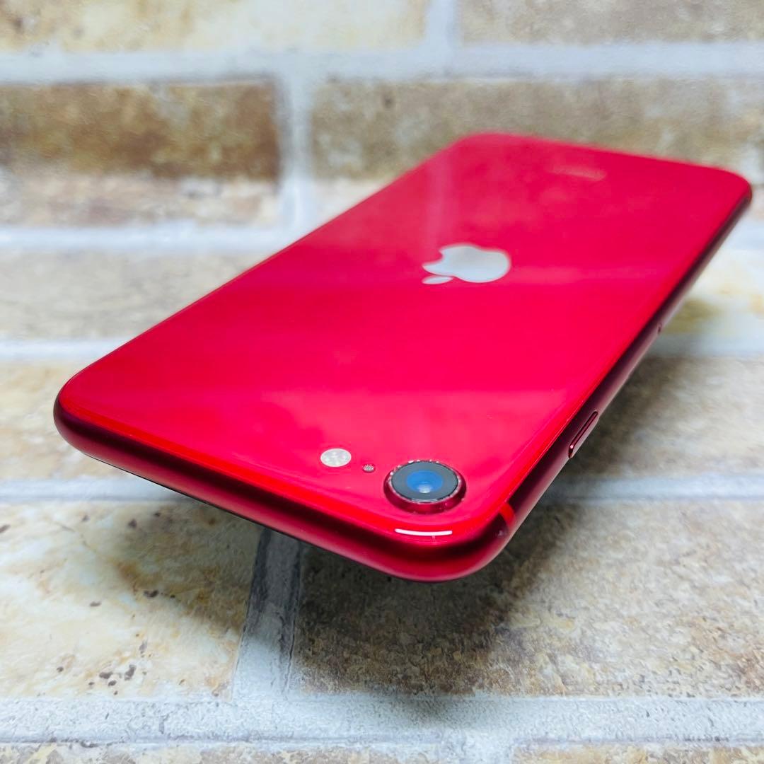 SIMフリー iPhoneSE2 64GB レッド 新品電池