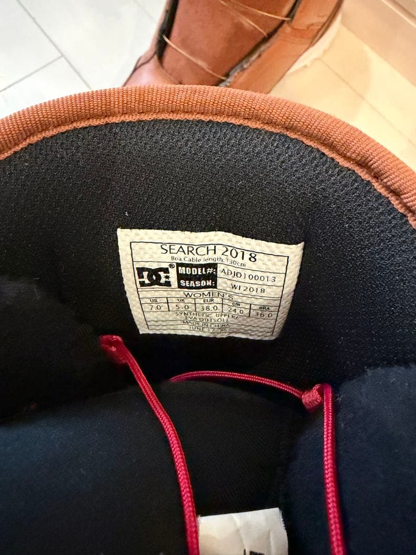 専用◇DC スノーボードブーツ BOAシステム