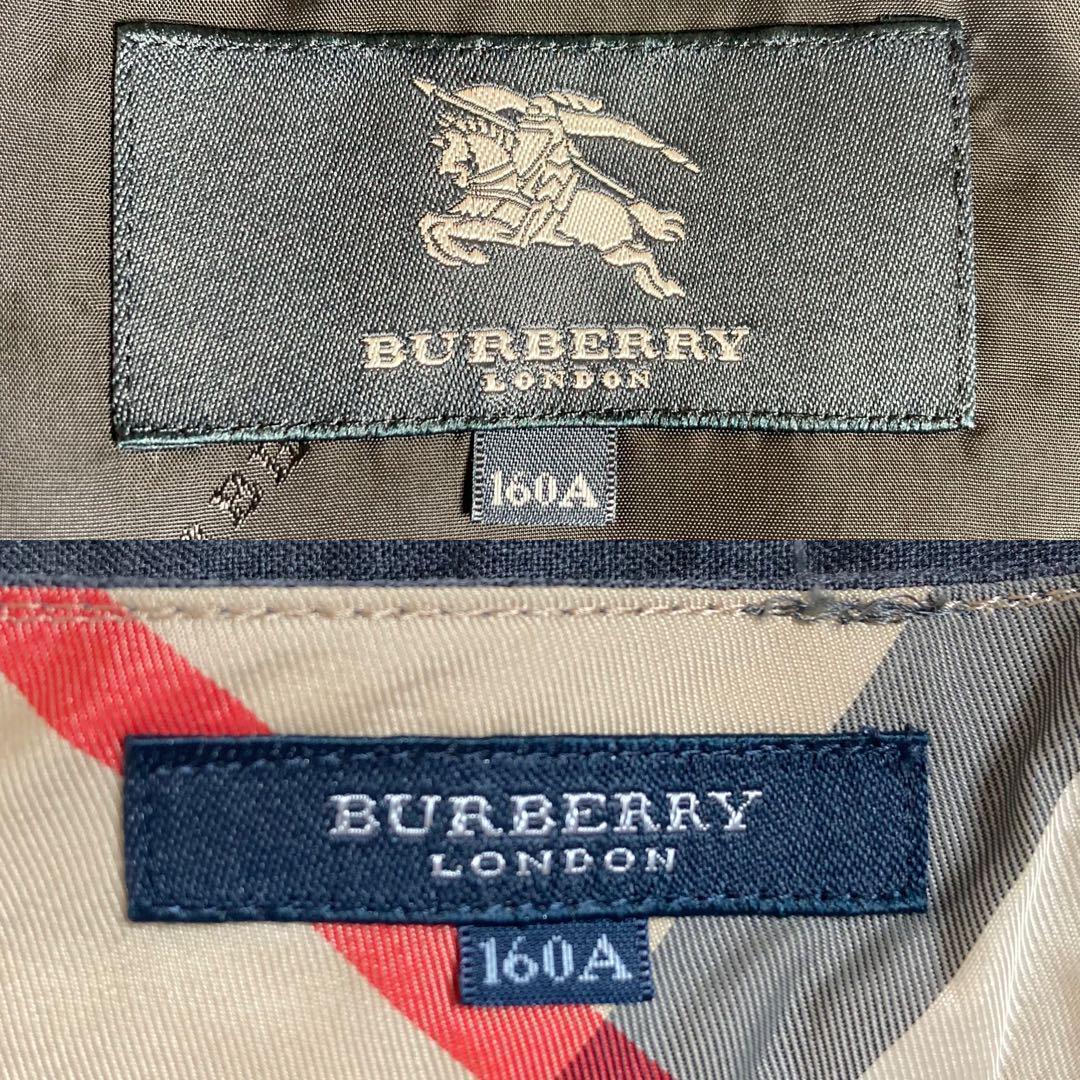 バーバリーロンドン セットアップ セレモニースーツ 上下セット パンツ 黒