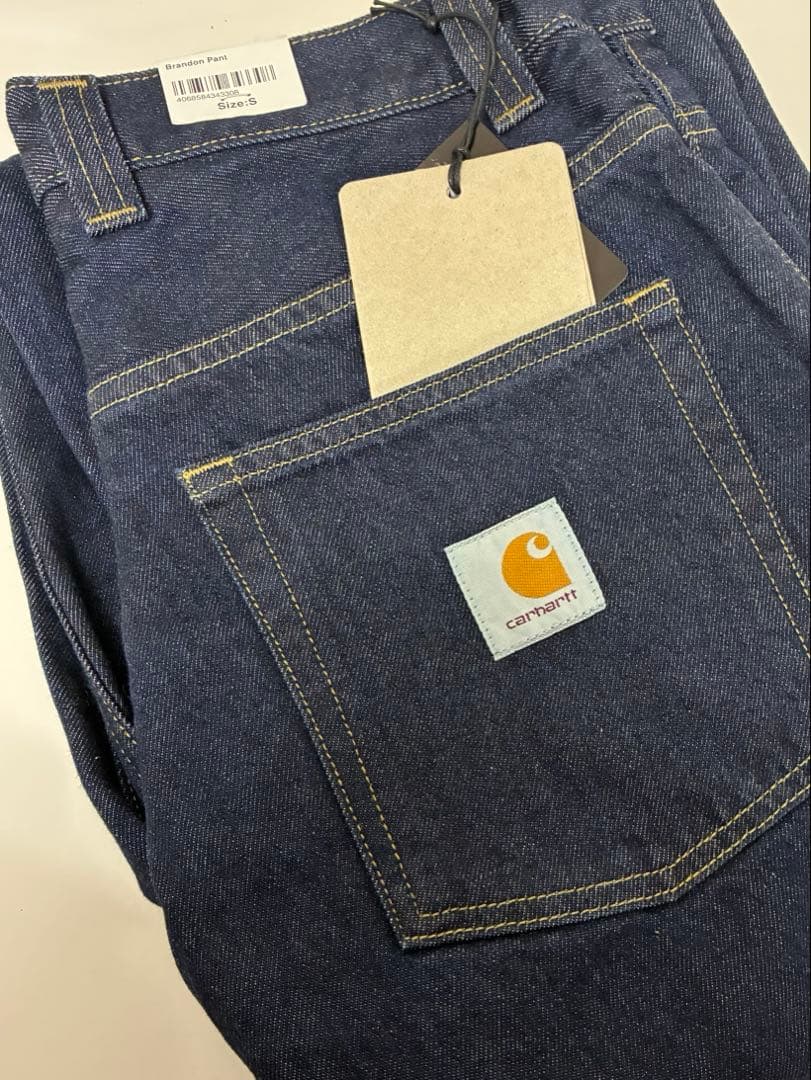 専用　Carhartt wip Brandon pant blue rigid