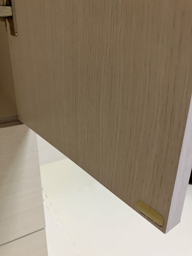 みやび　ニトリ　ワードローブ　マーレ1860 ホワイトウォッシュ