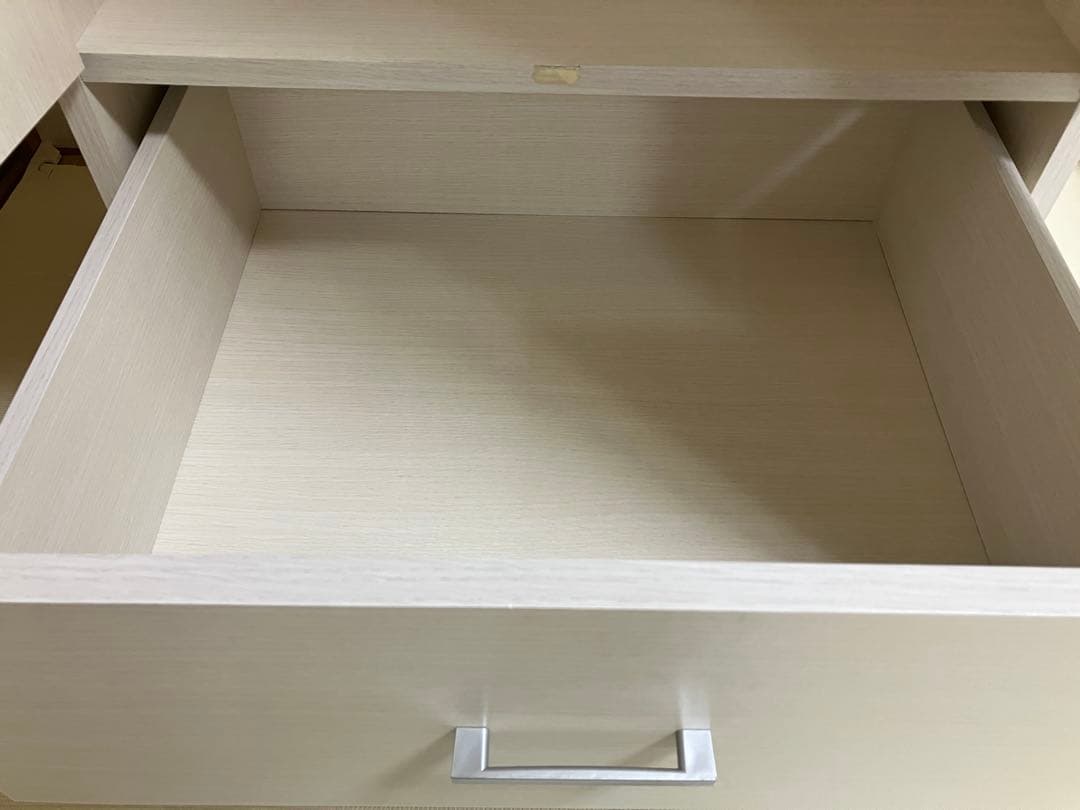 みやび　ニトリ　ワードローブ　マーレ1860 ホワイトウォッシュ