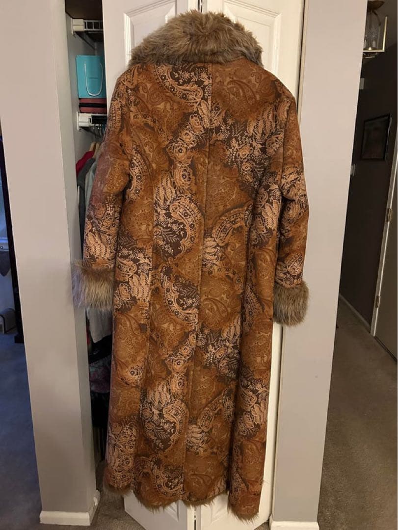 キ*︎様 70年代ヴィンテージ ロングフェイクファーコート