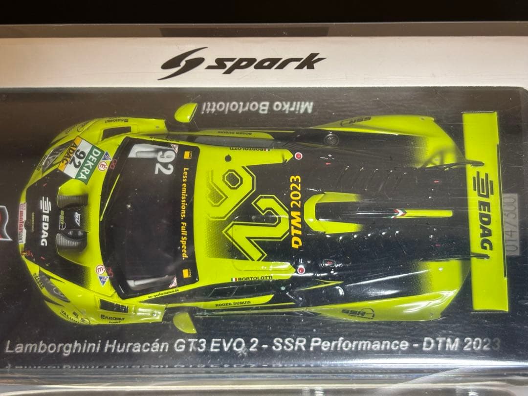 Spark DTM 2023 SSR Performance ボルトロッティ