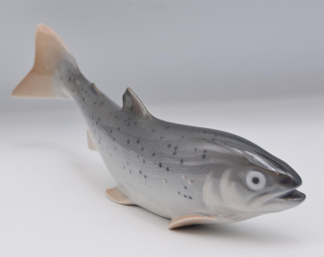 サーモン／マス　２体おまとめ　★ロイヤルコペンハーゲン　デンマーク　ご成約済み