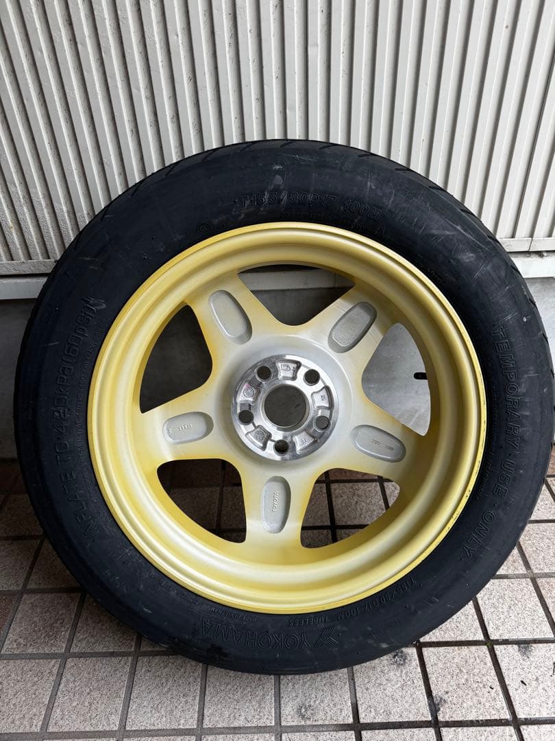 【未使用】30系アルヴェル17インチ 4T 5穴114.3 T155/80D17