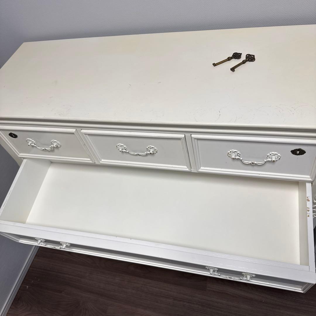 リュバンシュ　チェスト　タンス　ホワイト