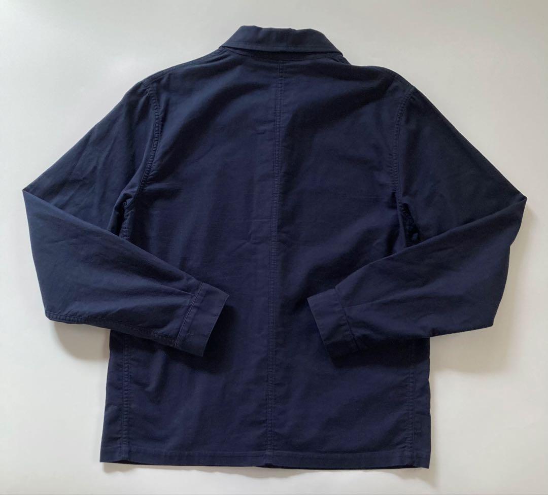 Glanshirt イタリア製 ワークジャケット L ネイビー