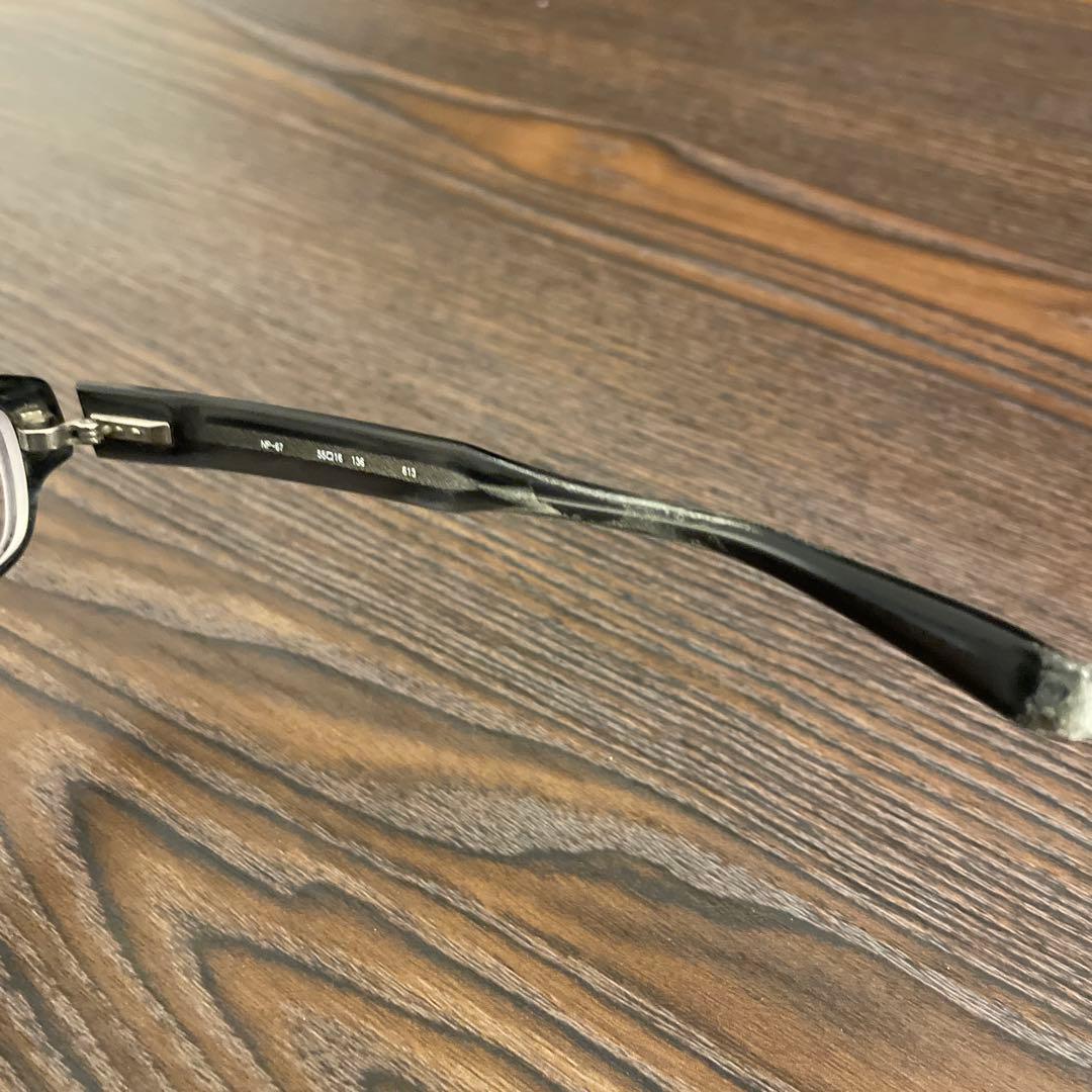 【値下げ】999.9フォーナインズNP-67メガネフレーム　度あり