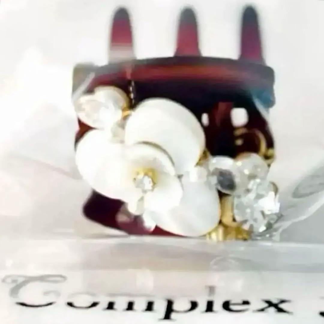 735【結婚式＊和装】新品未使用／シェルブルーム／デザートクリップ／中サイズ