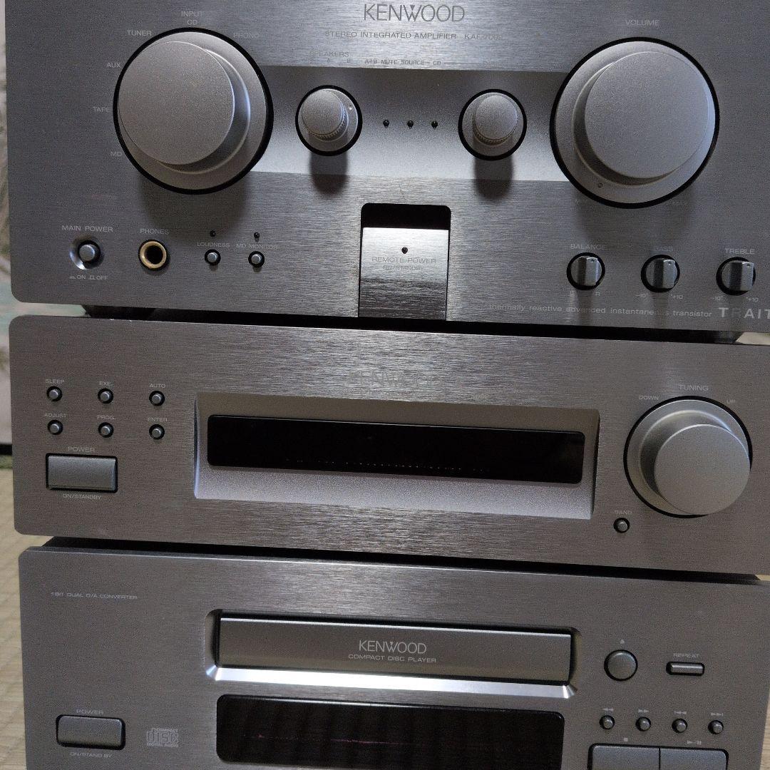 KENWOOD プリメインアンプ CDプレイヤー ステレオチューナー セット